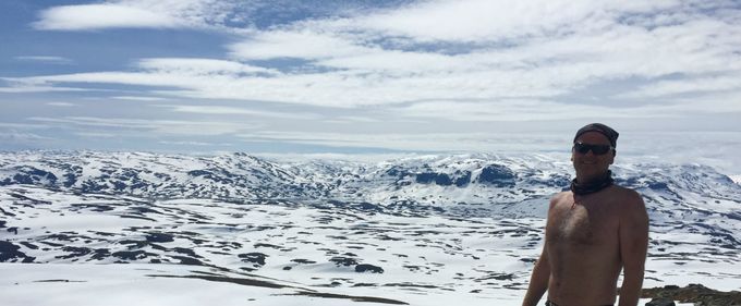 Utsikt fra Vesle Nup 1510 moh.